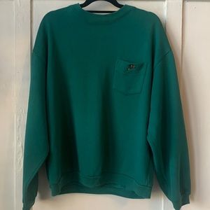 Nautica Green Vintage Sweatshirt